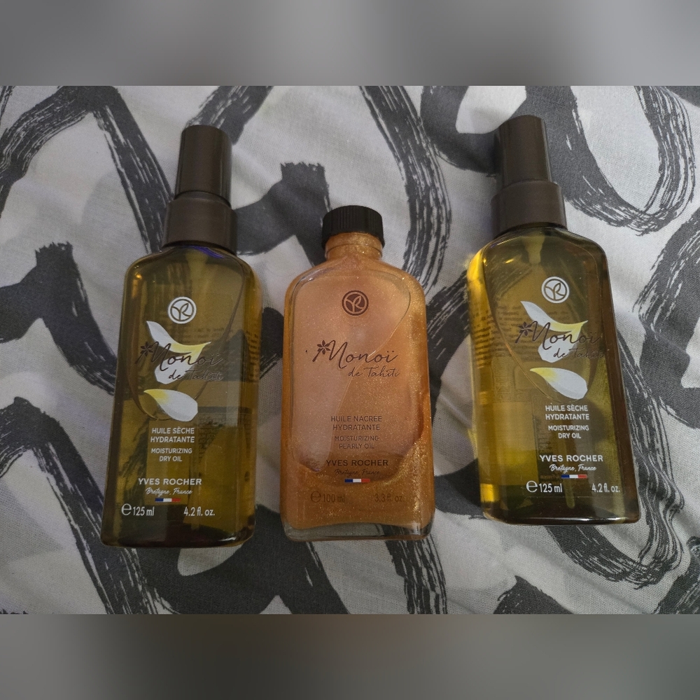 Yves Rocher Monoi Hydrating Oil Set NEW